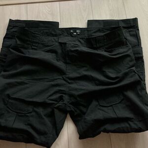 Men's Stylish Black Cargo Shorts